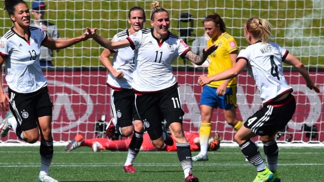 Selección de Alemania superó a Suecia y avanzó a cuartos de final en el Mundial Femenino