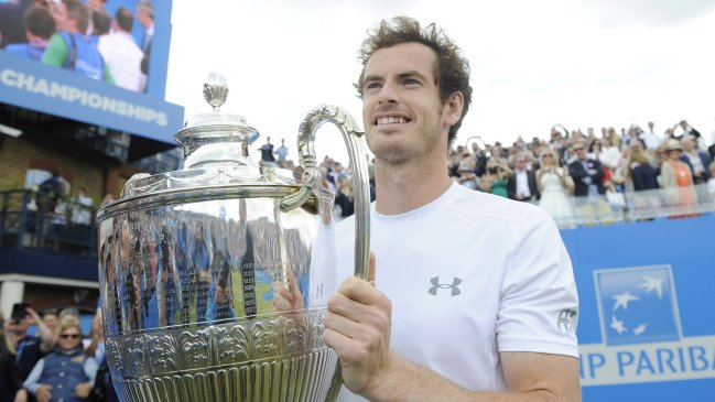 Andy Murray se alzó con el título en Queen's al vencer a Kevin Anderson