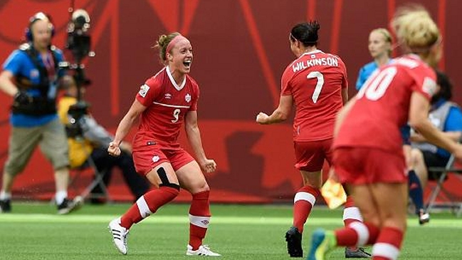 Selección de Canadá venció a Suiza y está en cuartos de final del Mundial femenino