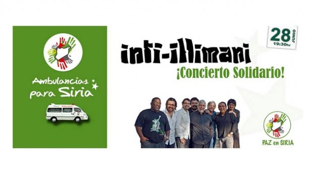 Inti Illimani realizará concierto en la USM para ir en ayuda de Siria