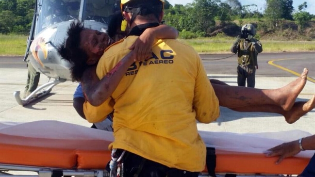 Cómo sobrevivieron cinco días una madre y su bebé en la selva colombiana