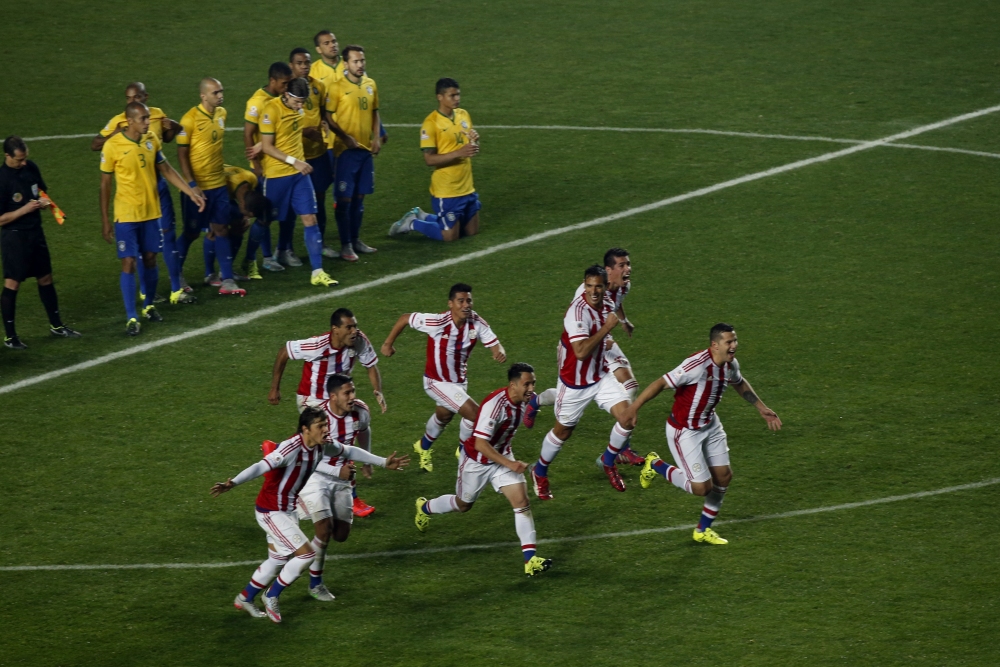 Paraguay eliminó en penales a Brasil y jugará las semifinales con Argentina