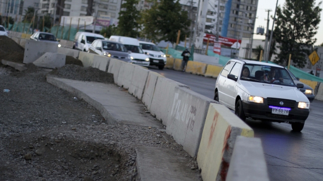 Este sábado comienza la segunda fase de trabajos en el corredor de Vicuña Mackenna
