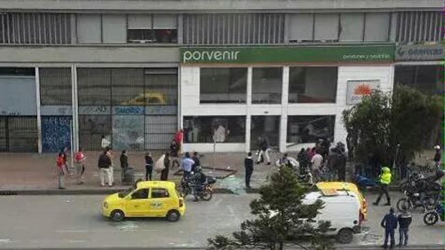 Dos explosiones se registraron en el centro de Bogotá