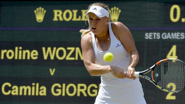 Caroline Wozniacki enfrentará a Garbiñe Muguruza en los octavos de Wimbledon