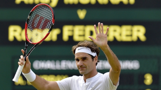 Federer buscará ser el más ganador en Wimbledon tras vencer a Murray