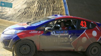 Cristóbal Vidaurre celebró en la tercera fecha del Rally Mobil en Concepción
