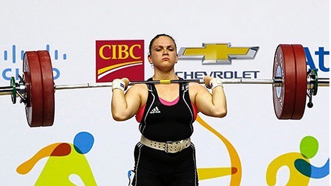 María Fernanda Valdés sumó medalla de plata para Chile en halterofilia