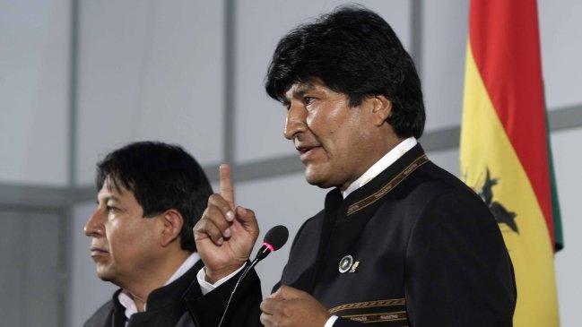 Evo Morales viajó a Argentina para asistir a acto de apoyo a la causa marítima