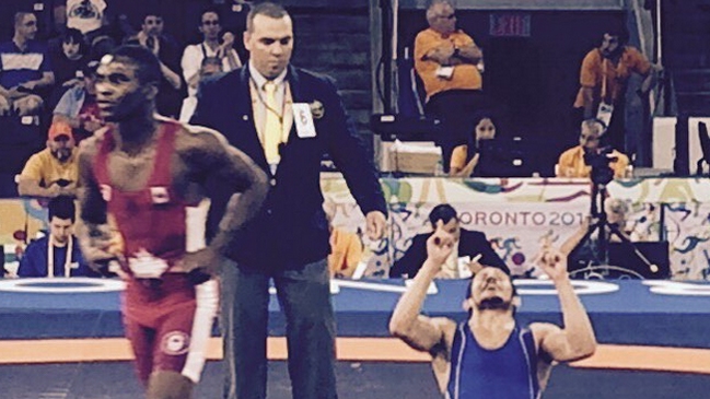 Cristóbal Torres aportó bronce para Chile en la lucha grecorromana