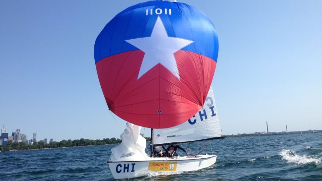 Team Chile tuvo una buena jornada en la vela en los Juegos Panamericanos de Toronto 2015