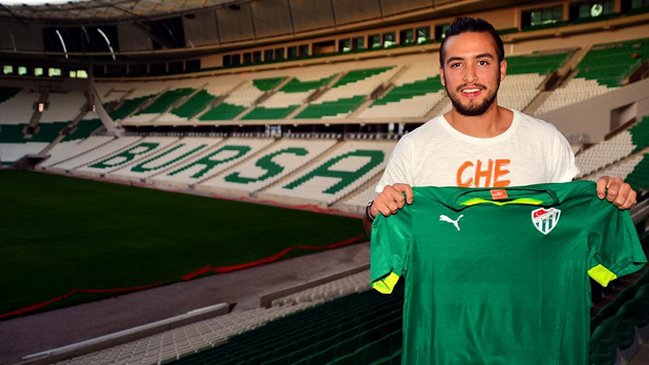Cristóbal Jorquera retornó al fútbol turco al fichar por Bursaspor