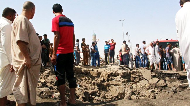 Casi 100 muertos dejó en ataque de EI contra un mercado iraquí