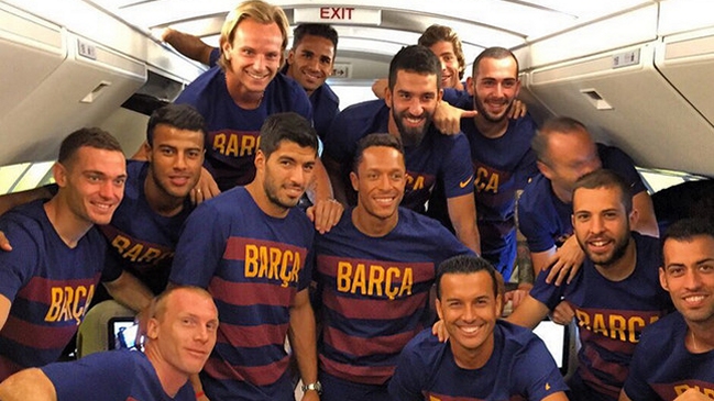 FC Barcelona inició gira por Estados Unidos sin Claudio Bravo