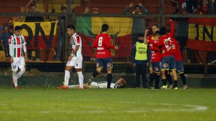 Unión Española festejó a costa de Palestino en el Estadio Santa Laura