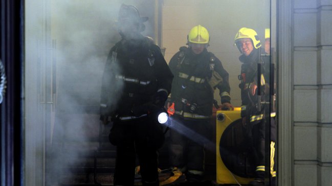Cilindro de gas explotó al interior de una casa en Limache