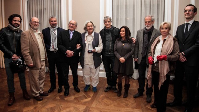 Ministro Ottone entregó la Orden al Mérito Pablo Neruda a Ariane Mnouchkine