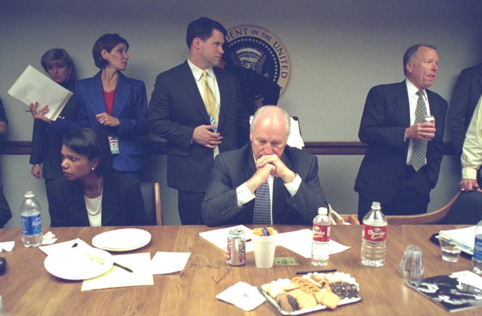 Casa Blanca reveló inéditas imágenes de la interna tras los atentados del 11-S