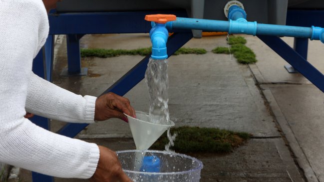 Se normaliza el suministro de agua potable en Ovalle
