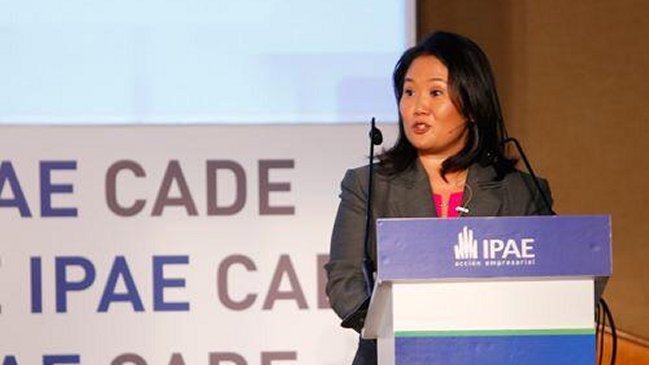 Hija de Fujimori encabeza preferencias para ser presidenta de Perú