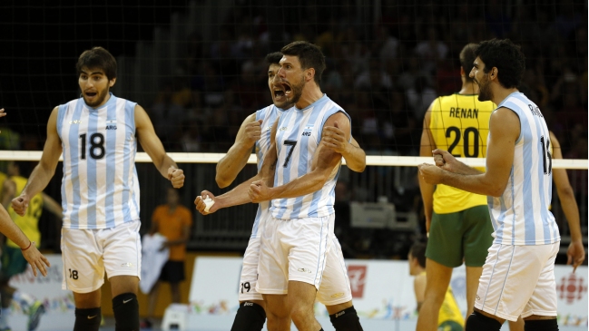 Argentina se impuso a Brasil en la final del voleibol masculino