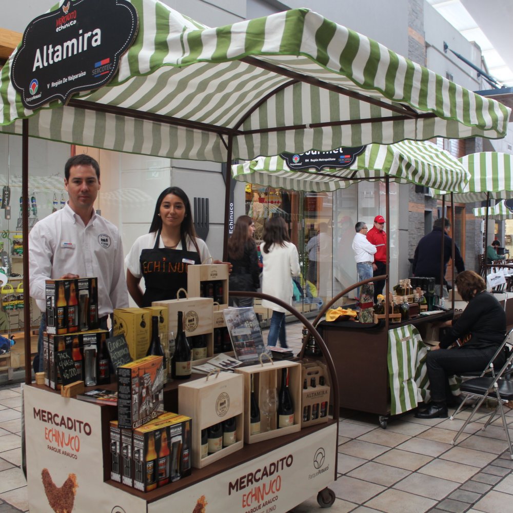 Tercera y última versión de Mercadito Echinuco en Parque Arauco