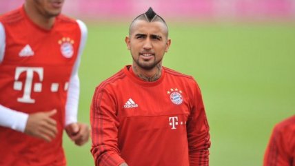 El primer entrenamiento de Arturo Vidal en Bayern Munich