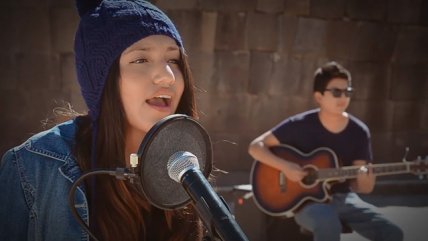   Joven de 14 años canta en quechua tema de Michael Jackson 