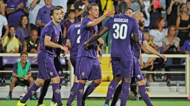 Fiorentina derrotó a FC Barcelona por la International Champions Cup