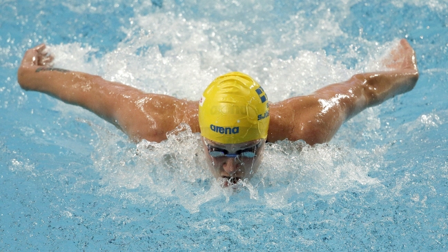 Sarah Sjöström batió por segunda vez en Kazán el récord mundial de 100 mariposa