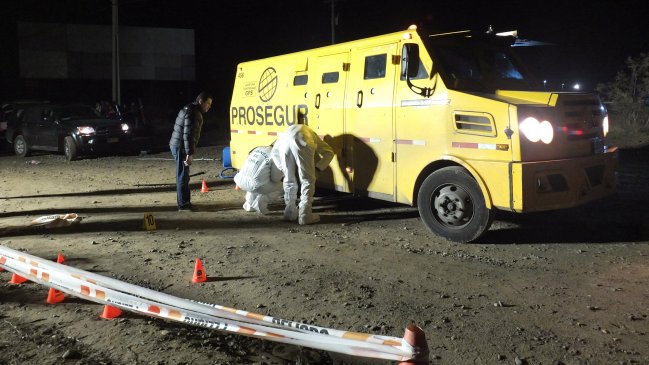 Gobierno interpuso querella por robo a camión de valores en San Antonio