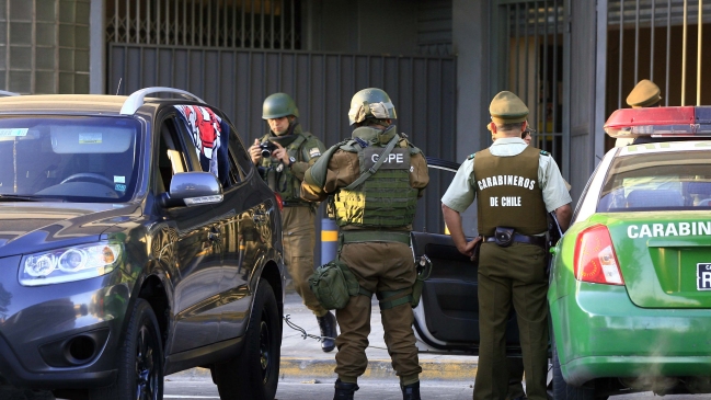 Violento asalto se registró en supermercado de Huechuraba
