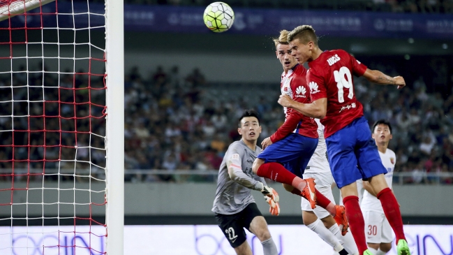 Atlético de Madrid se reencontró con el gol en partido amistoso en Shanghai