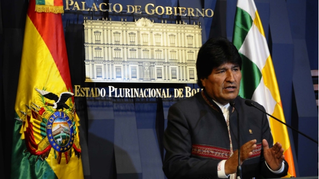 Parlamento boliviano respaldó a Evo Morales en sospechas contra cónsul chileno