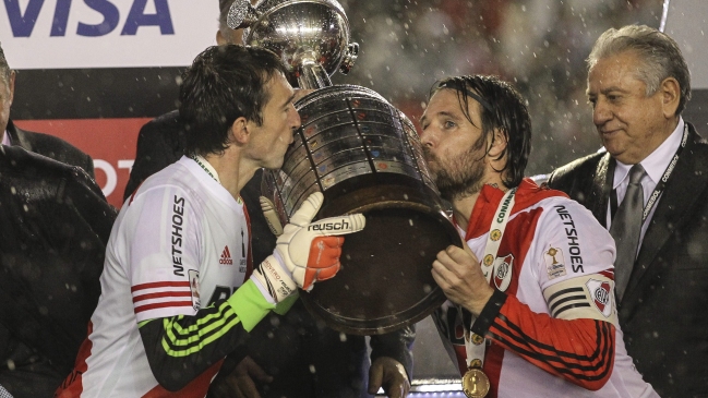 Marcelo Barovero, portero de River Plate: 