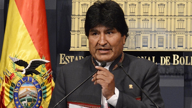 Morales recordó a Insulza sus 