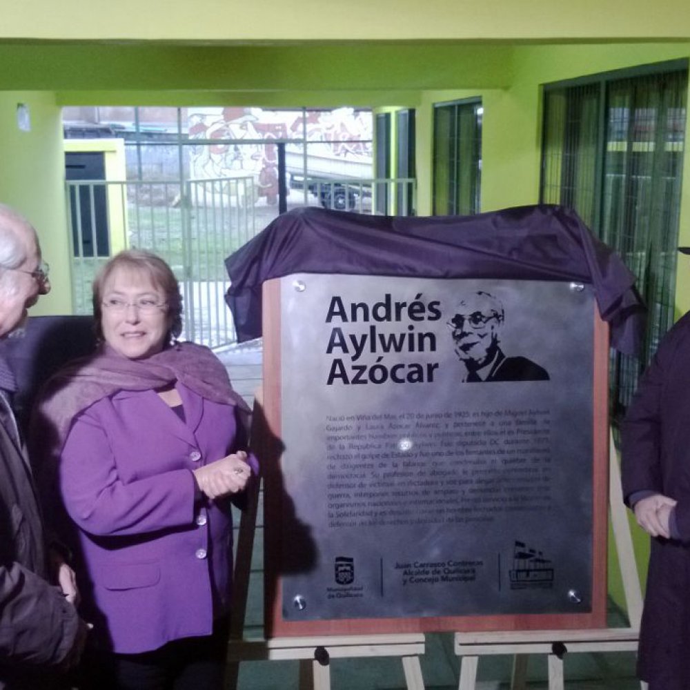 Gobierno homenajeó a Andrés Aylwin Azócar e inauguró jardín infantil con su nombre
