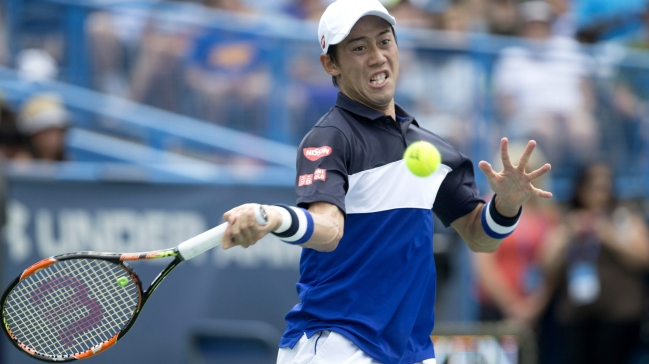 Nishikori e Isner jugarán por el título en Washington