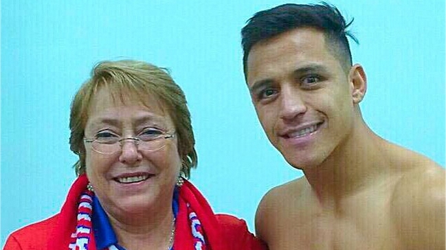Alexis Sánchez agradeció a la Presidenta Bachelet por apoyo a Tocopillla