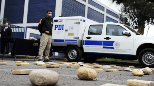 Región de Coquimbo: PDI detuvo a ocho personas y decomisó 34 kilos de cocaína