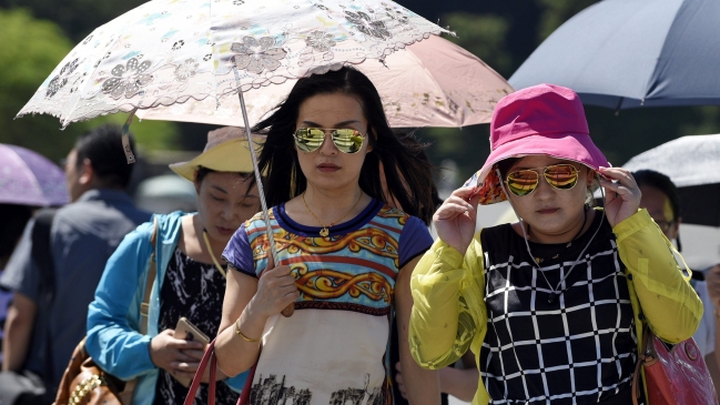 Ola de calor deja 32 fallecidos en una semana en Japón