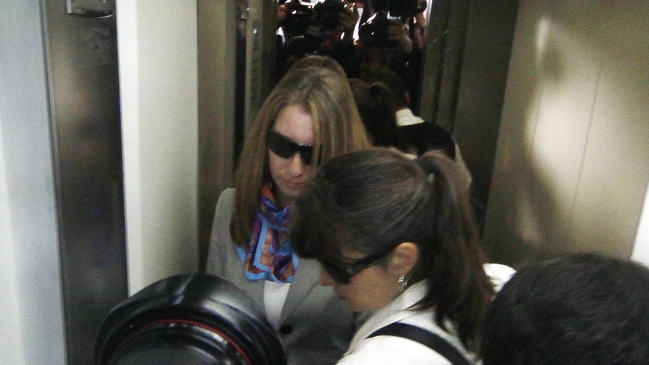 Natalia Compagnon declara en la Fiscalía de O'Higgins por caso Caval