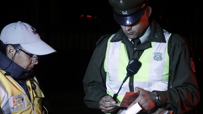 Carabineros: 2014 fue el año con mayor incremento en partes de tránsito