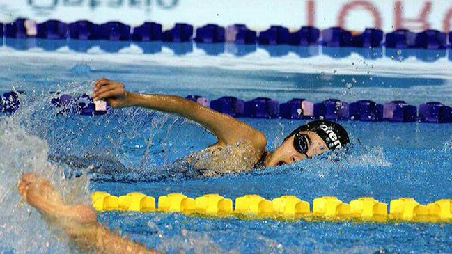 Valentina Muñoz entró a la final de 100 metros libre en Toronto