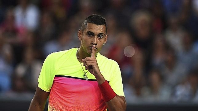 La ATP multó a Nick Kyrgios por sus dichos a Stan Wawrinka