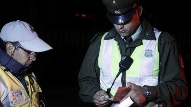 Carabineros: 2014 fue el año con mayor incremento en partes de tránsito