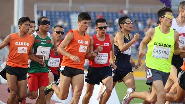 Cristián Valenzuela logró medalla de bronce en los 1.500 metros de los Parapanamericanos