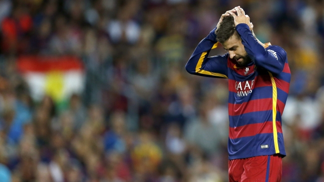 Gerard Piqué arriesga severa sanción por insultos a juez de línea