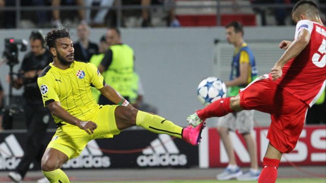 Junior Fernandes actuó en victoria de Dinamo Zagreb sobre Skenderbeu por la Liga de Campeones
