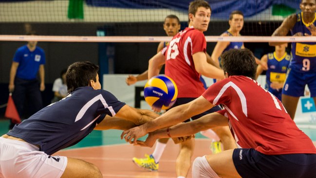 Chile cayó sin apelación ante Brasil en los octavos de final del Mundial de Voleibol sub 19